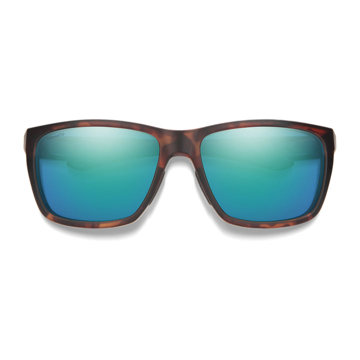 Smith Longfin Matte Tortoise ChromaPop Polarized Opal Mirror