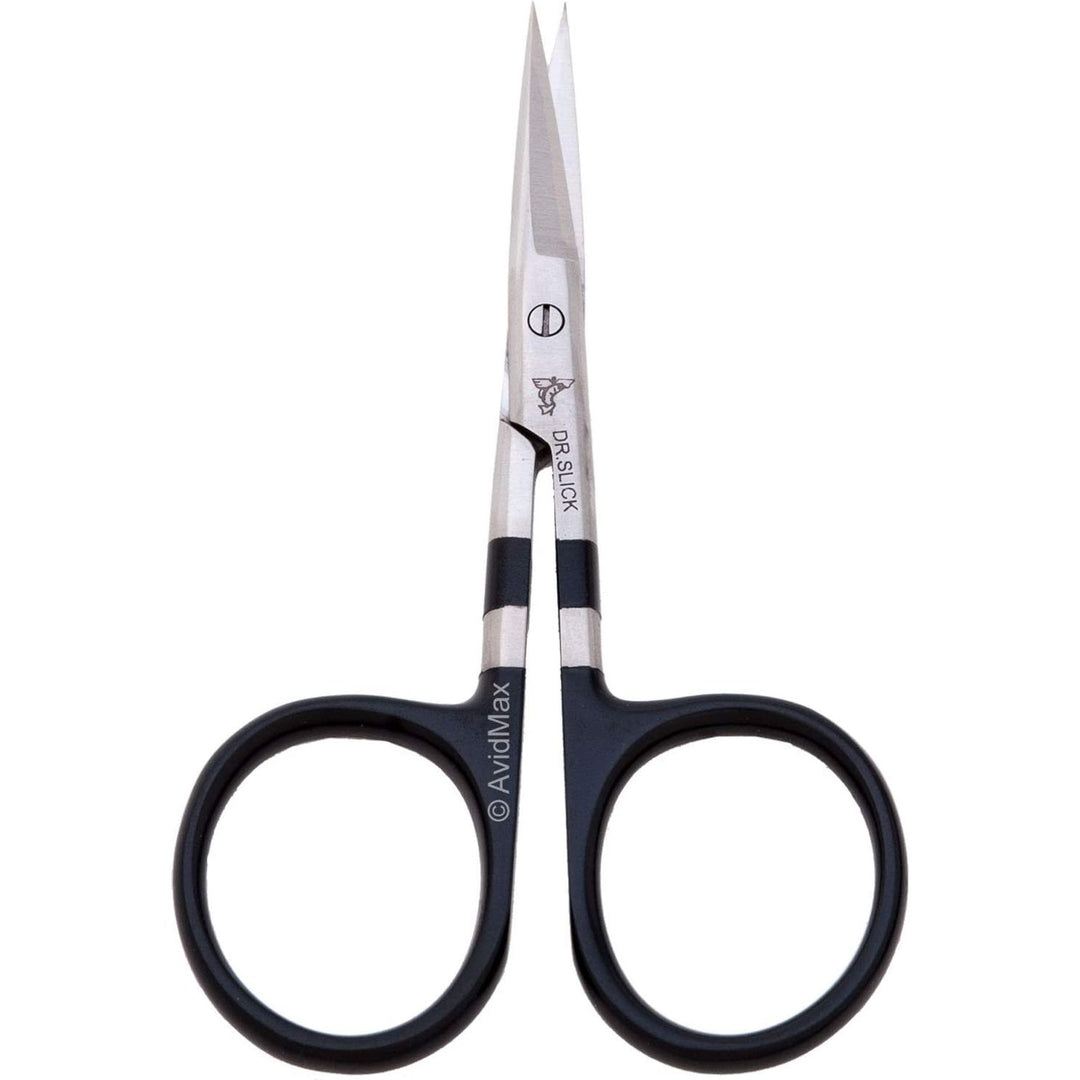 Dr. Slick Tungsten Carbide Scissors in Large Fly Box